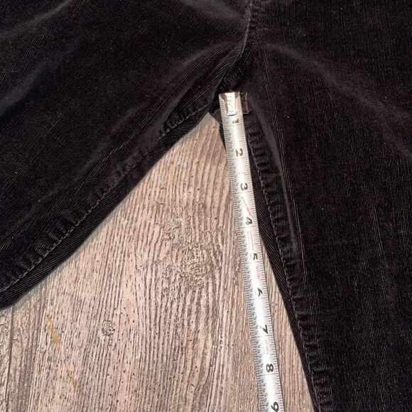 KUT from the kloth Karen Baby boot cut stretch black 5 pocket soft corduroy sz 8 - Picture 6 of 14